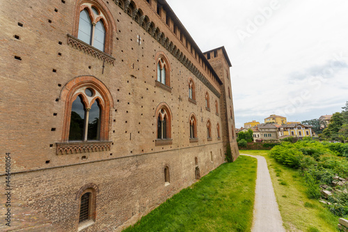 Medieval castle in Pavia, Italy © Claudio Colombo