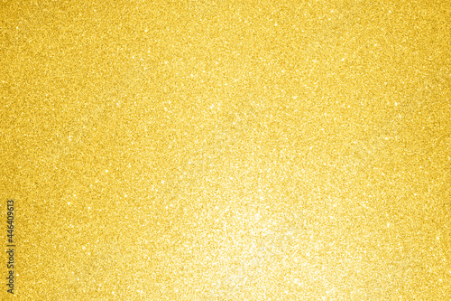 Luxury gold glitter with bokeh background, de-focused. concept for chrismas, holiday, happy new year, decoration.