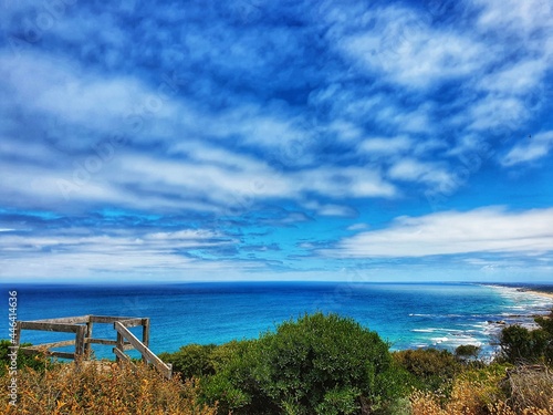 view of the sea and the sky