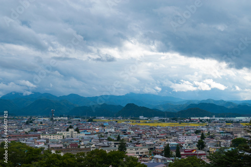 Cityscape in Aizuwakamatsu city  © 4315