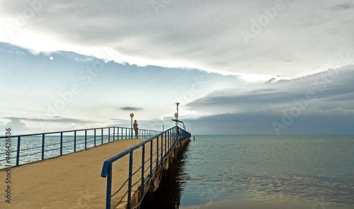 pier on the sea