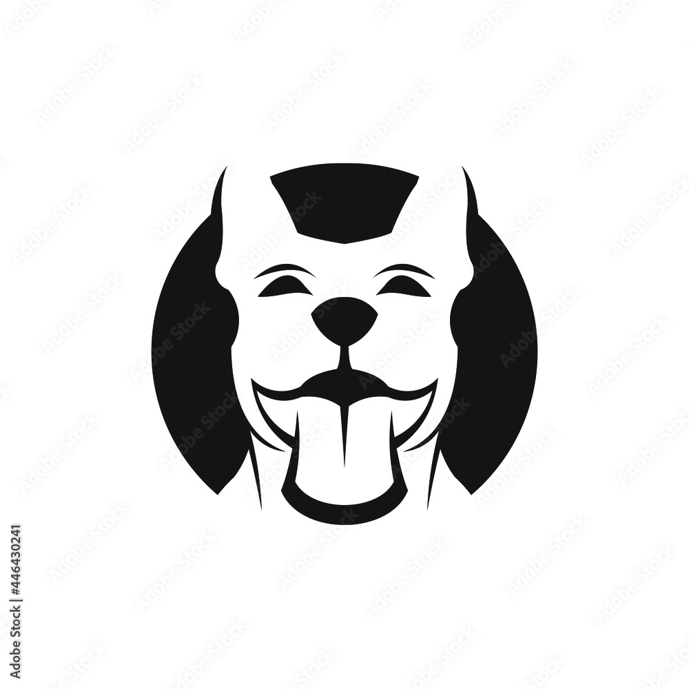 dog logo playful modern minimalist dog logo playful modern minimalist