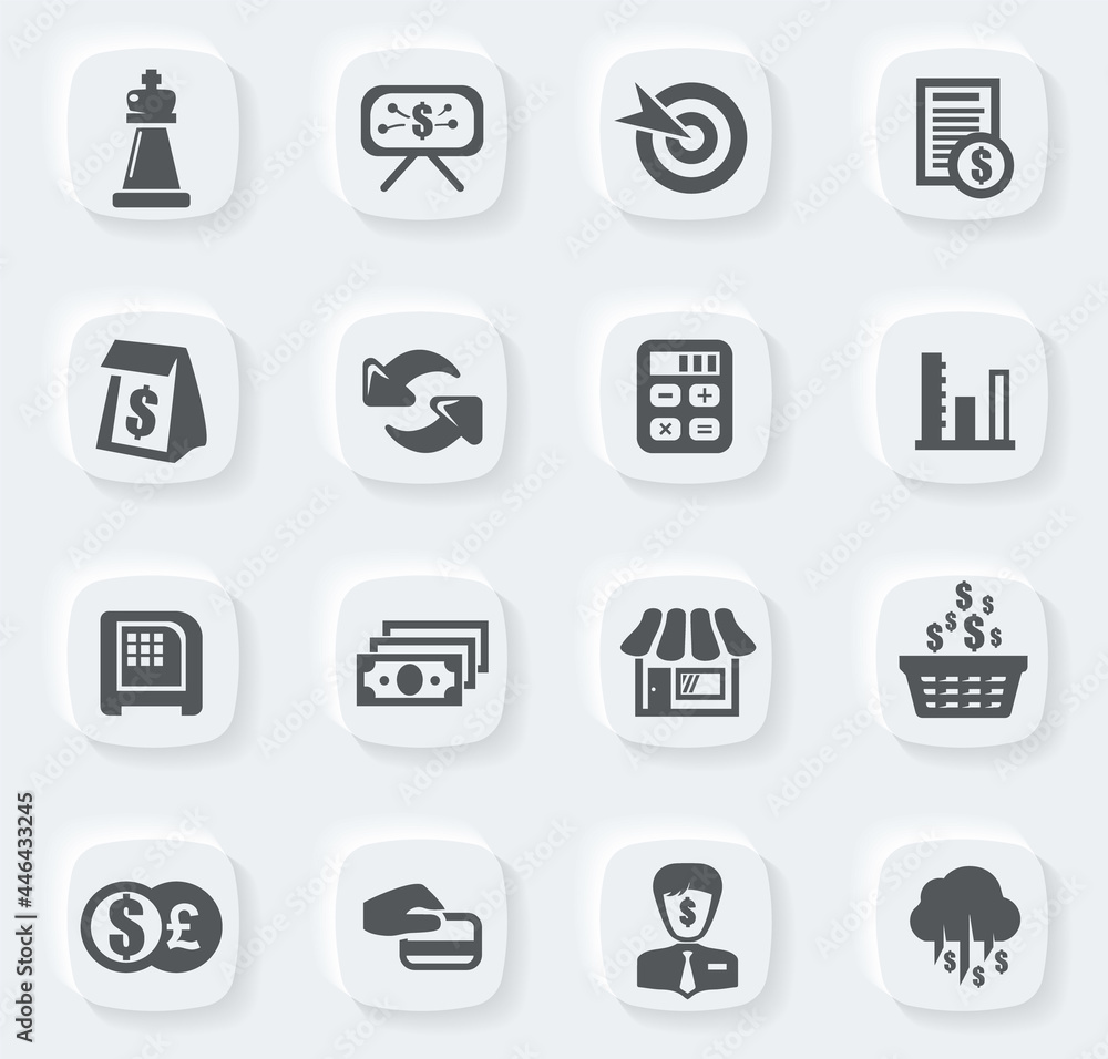 Business icons set Business icons set