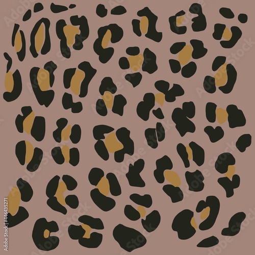 abstract seamless pattern with leopard skin. Fur animal skin fashion textile, surface design. Textile design, fabric