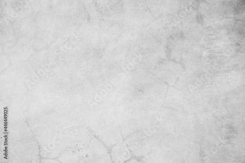 Grunge white and gray color concrete wall textured background as loft style