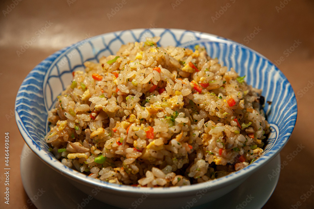 Vegetarian fried rice Vegetarian fried rice