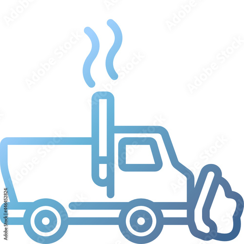 snowplow gradient icon
