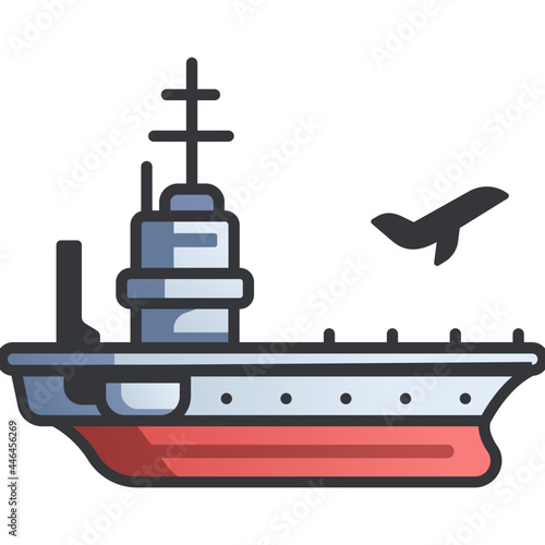 Aircraft carrier icon