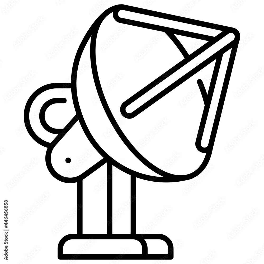 radar satellite dish icon radar satellite dish icon