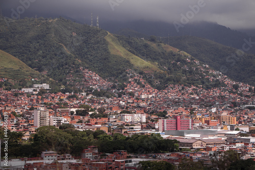 Poor and popular neighborhoods of Caracas