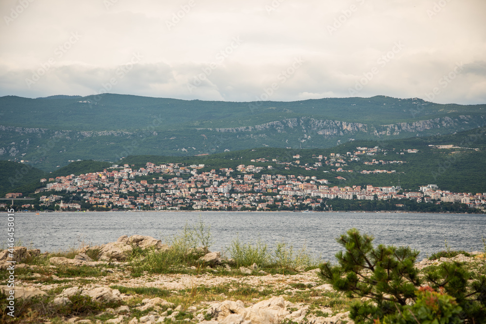 Crikvenica is a city in Croatia, located on the Adriatic in the Primorje-Gorski Kotar County, Crikvenica was developed on the site of a Roman era settlement and military base called Ad Turres.
