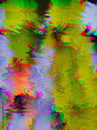 Graphical Abstract Painting Art Background Texture,Abstract Colorful Geometrical Artwork Poster,Modern Conceptual Art,Synthwave Aesthetic Vaporwave Poster Print,3D Rendering,3D Illustration