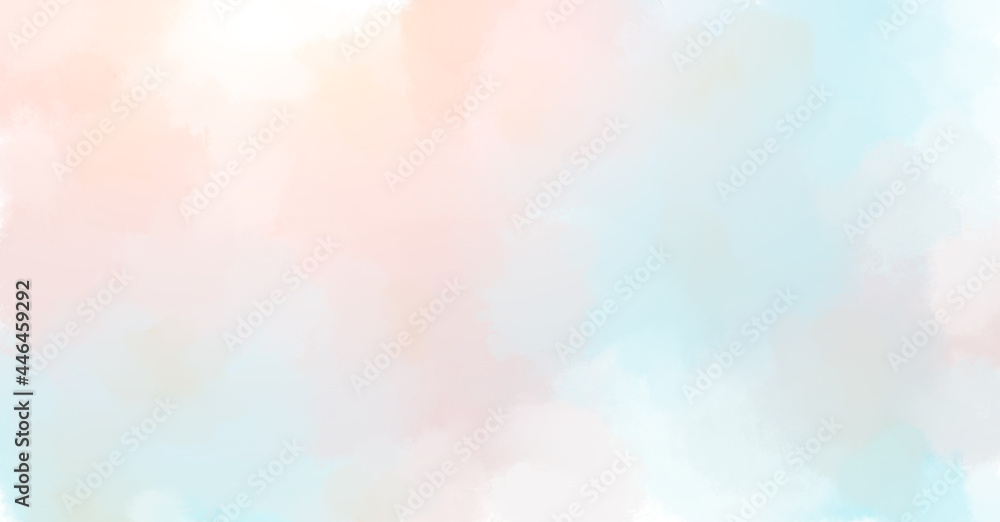digital abstract drawing in delicate pastel colors tones of artistic painting