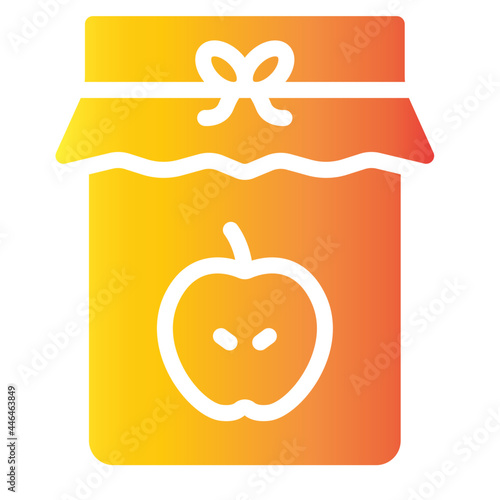 apple jam gradient icon