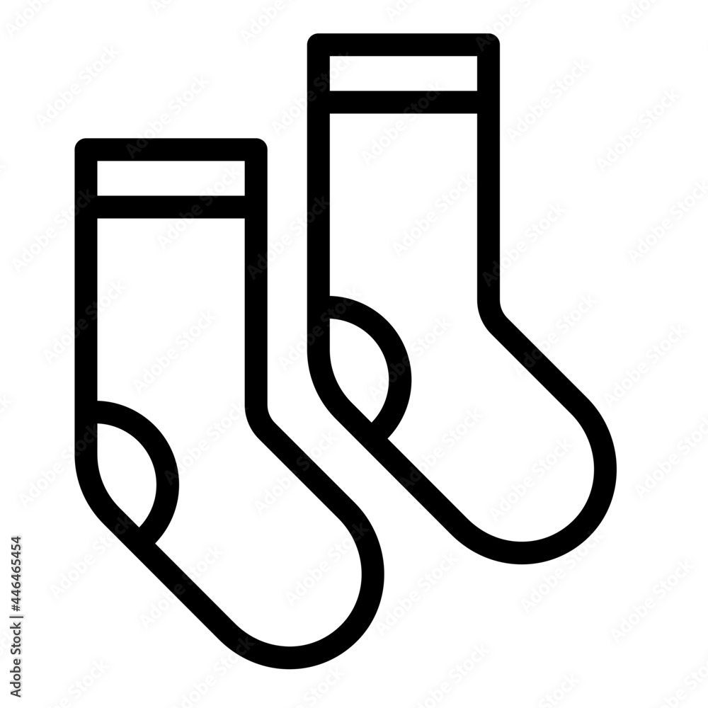 socks line icon socks line icon