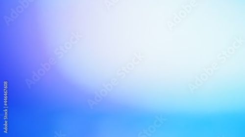 Abstract blurred gradient background. Monotone color blue or sky blue background. Banner template.