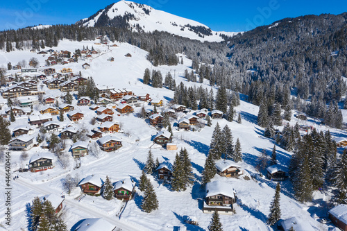 Winter in alps photo