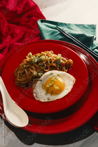 Japanese Ramen Noodles photo