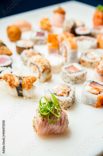 food, sushi, fish, japanese, rice, seafood, meal, dinner, plate, roll, cuisine, gourmet, salmon, asia, japan, lunch, dish, appetizer, raw, healthy, snack, cheese, bread, fresh, delicious, seaweed, mak