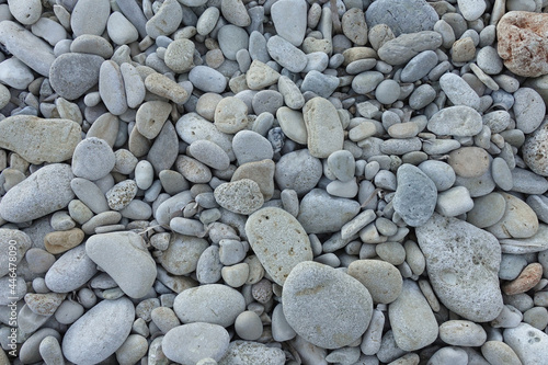 pebbles on rocky beach