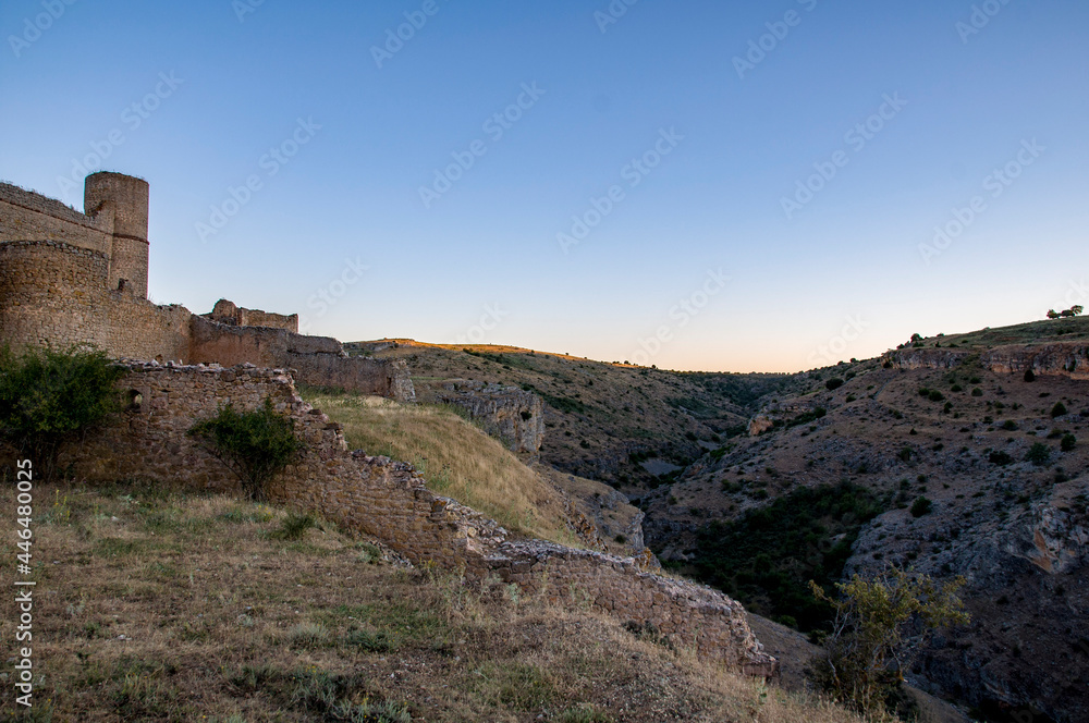Castillo de Caracena, siglo XV, Caracena, Soria, Castilla y León. España