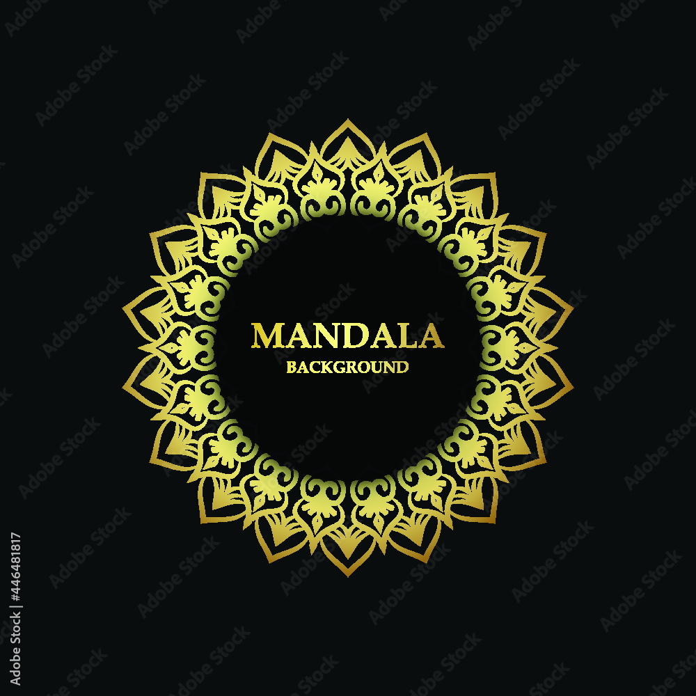 Fototapeta premium arabic background Vector mandala