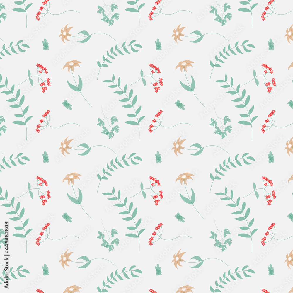 Abstract organic floral pattern background. Vector. Abstract organic floral pattern background. Vector.