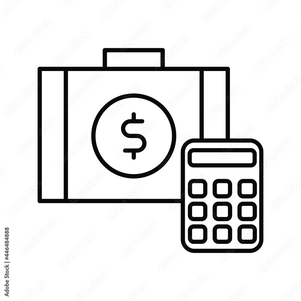 Budget icon vector set. bookkeeping illustration sign collection. Accounting symbol or logo. Budget icon vector set. bookkeeping illustration sign collection. Accounting symbol or logo.