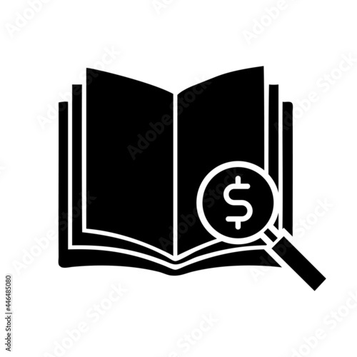 Budget icon vector set. bookkeeping illustration sign collection. Accounting symbol or logo.