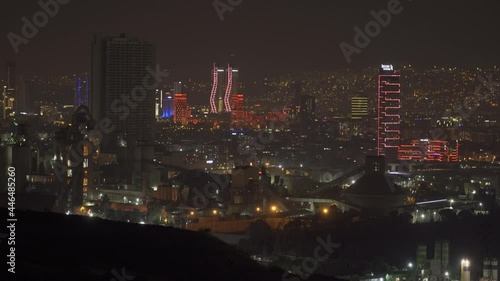 Wallpaper Mural Izmir At Night, Turkey Torontodigital.ca