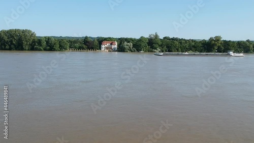 Luftaufnahme.  Rhein. Hessen. Deutschland. 