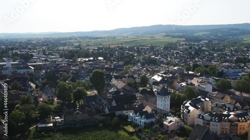 Luftaufnahme.  Rhein. Hessen. Deutschland. 