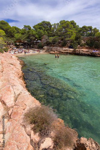 Gracioneta beach in Ibiza Island (Spain)