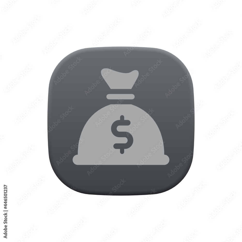 Money Bag - Sticker Money Bag - Sticker