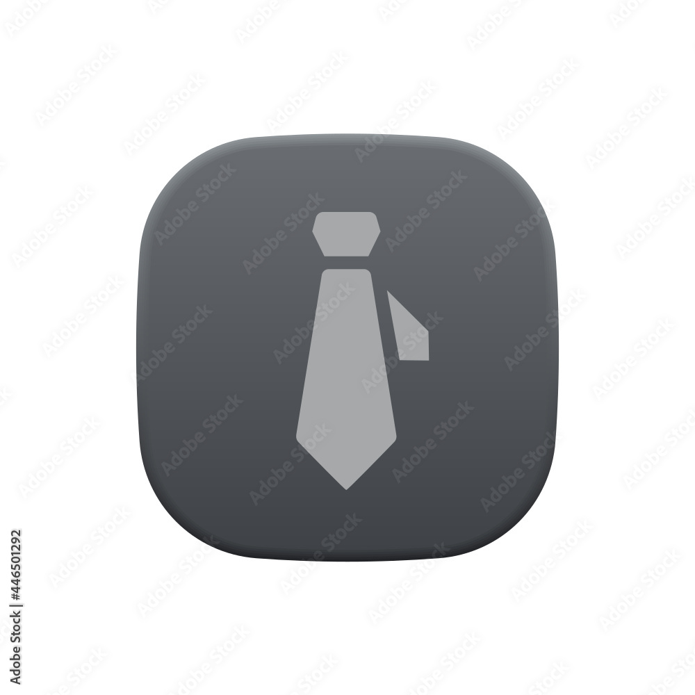 Necktie - Sticker Necktie - Sticker