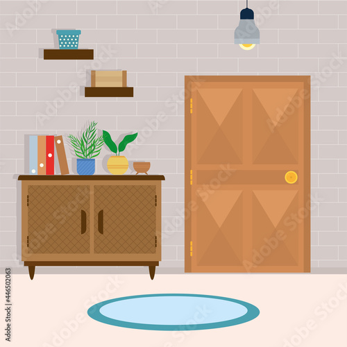comfy house entrance