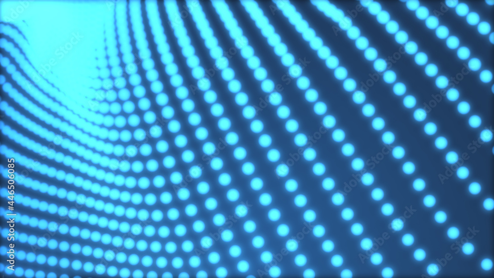 Dot blue wave light screen gradient texture background. Abstract technology big data digital background. 3d rendering. Dot blue wave light screen gradient texture background. Abstract technology big data digital background. 3d rendering.