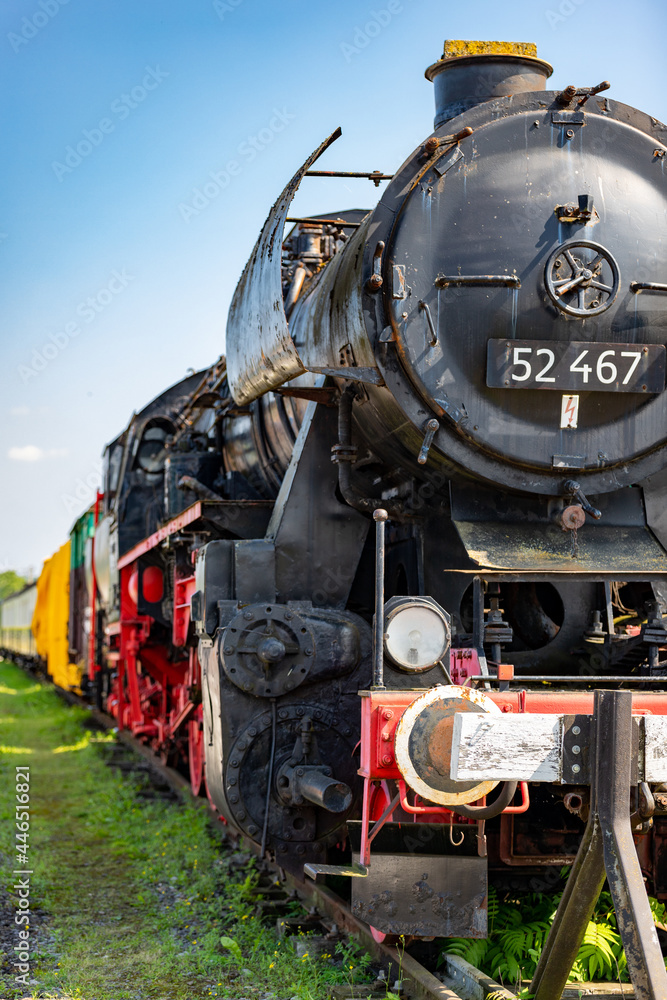 old steam locomotive