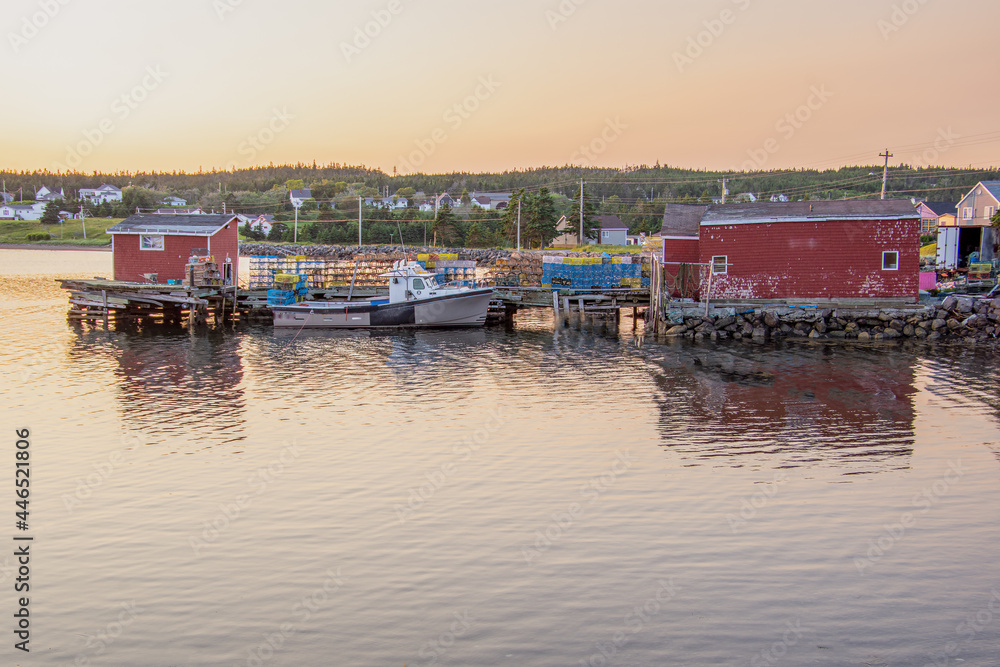 The Harbor at Louisbourg, Cape Breton Nova Scotia