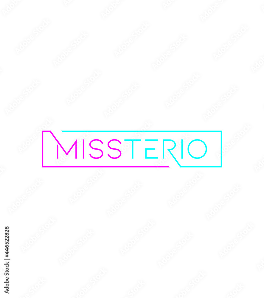Miss Terio creative modern vector logo template Miss Terio creative modern vector logo template