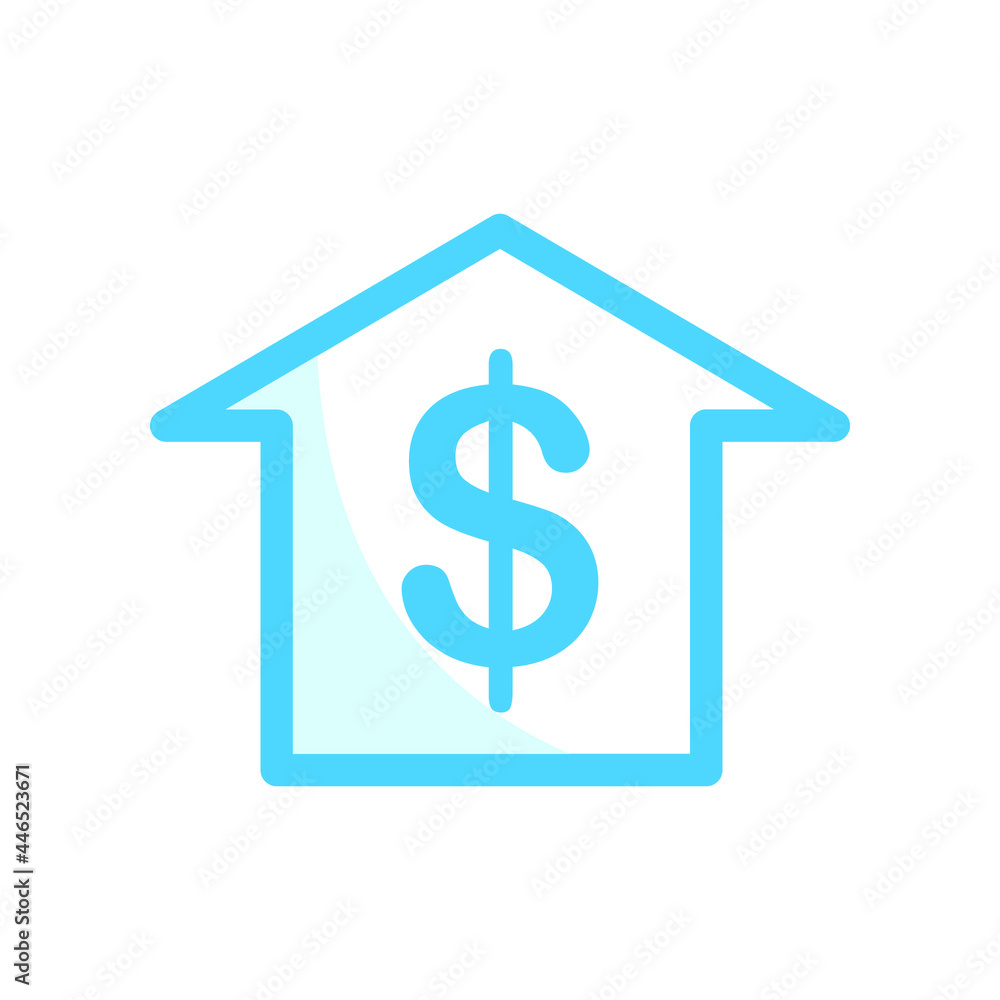 Illustration Vector Graphic of Bank Building icon Illustration Vector Graphic of Bank Building icon