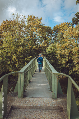 walking in the park