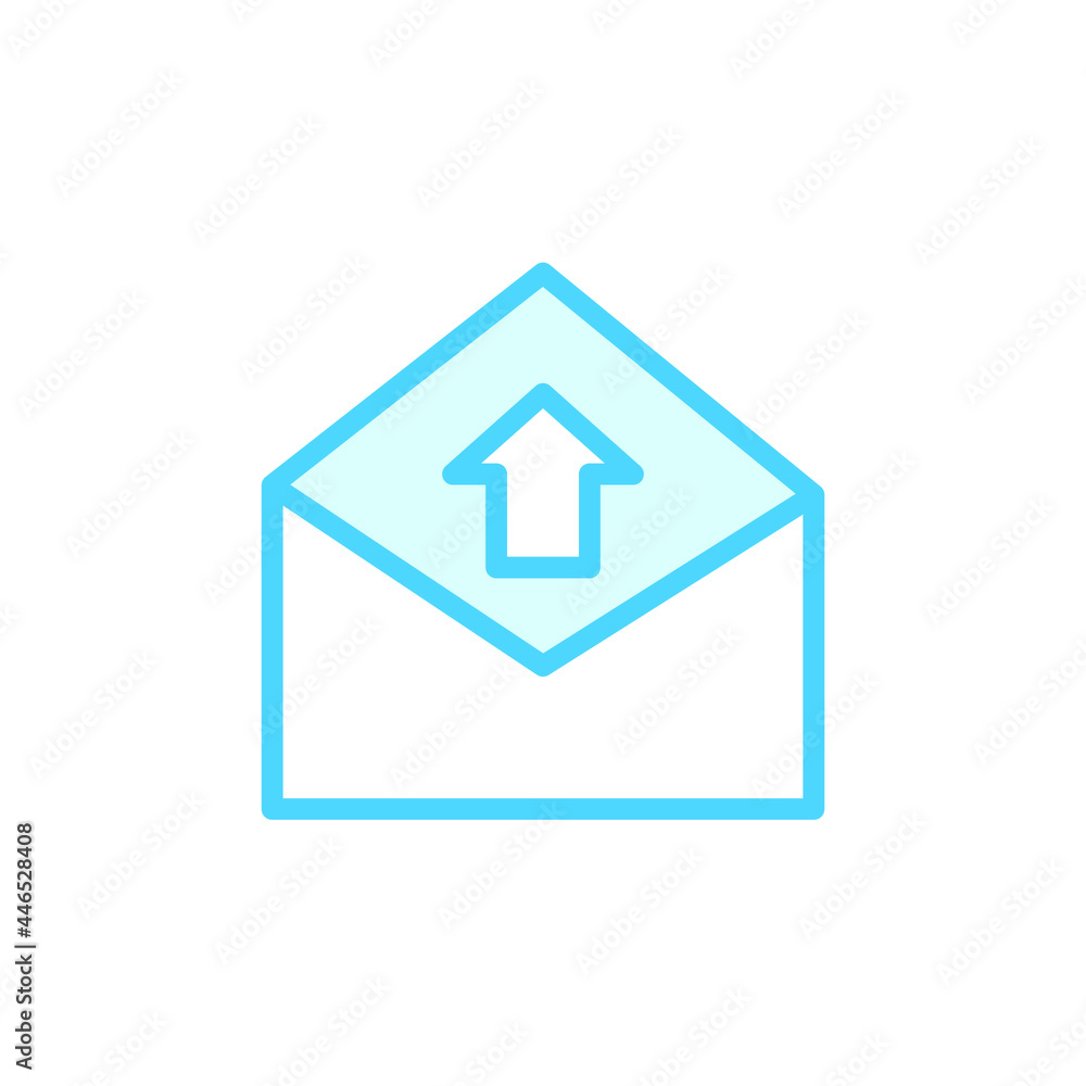 Illustration Vector Graphic of Envelope icon Illustration Vector Graphic of Envelope icon