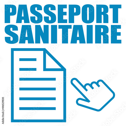 Logo passeport sanitaire.