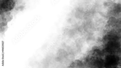 smoke on black background for background presentation, wallpaper, website, or poster