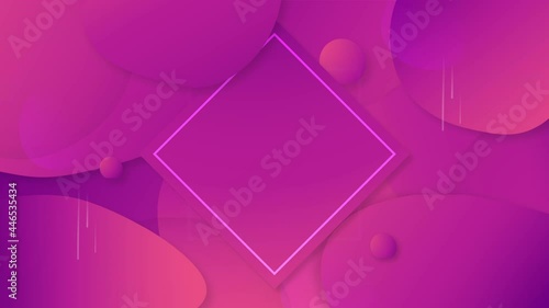 Modern abstract gradient background in liquid and fluid style. Trend design of the world. 3D motion landing page for web banner, business presentation and advertisement.