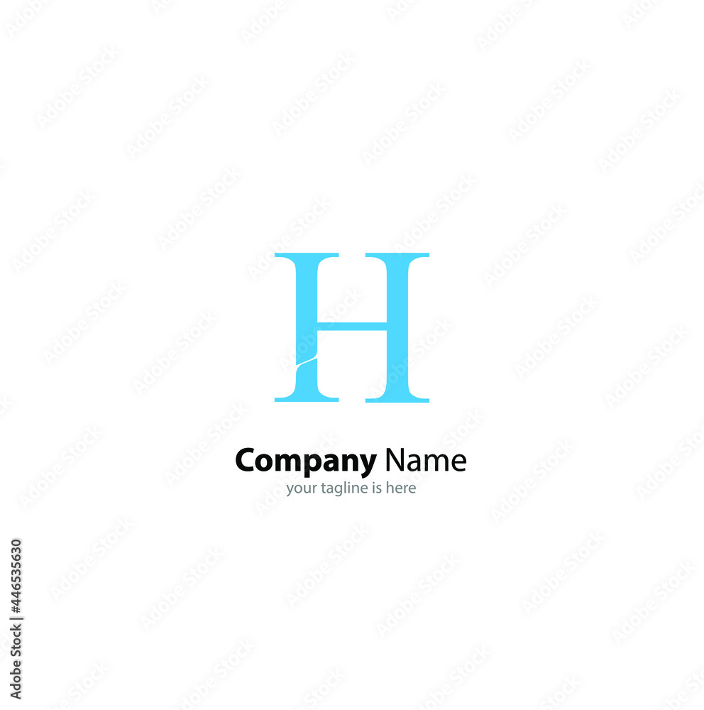 luxury letter h logo concept with white background and minimalist style luxury letter h logo concept with white background and minimalist style