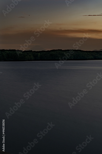 Cloudy Weather with Sunrise | Horizon lake | The Shadow Of The Clouds On The Water | Brighter Colours | No People Japan lake