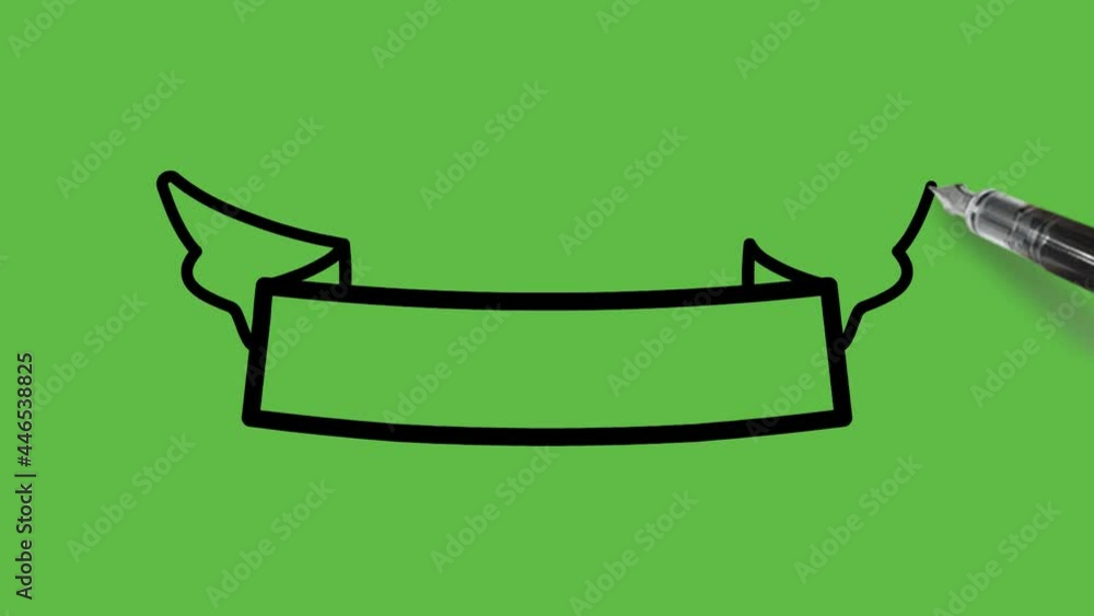 Construct blank tag in blue colour combination with black outline on ...