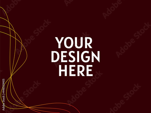 illustration of an background with text, wavy background, wave background